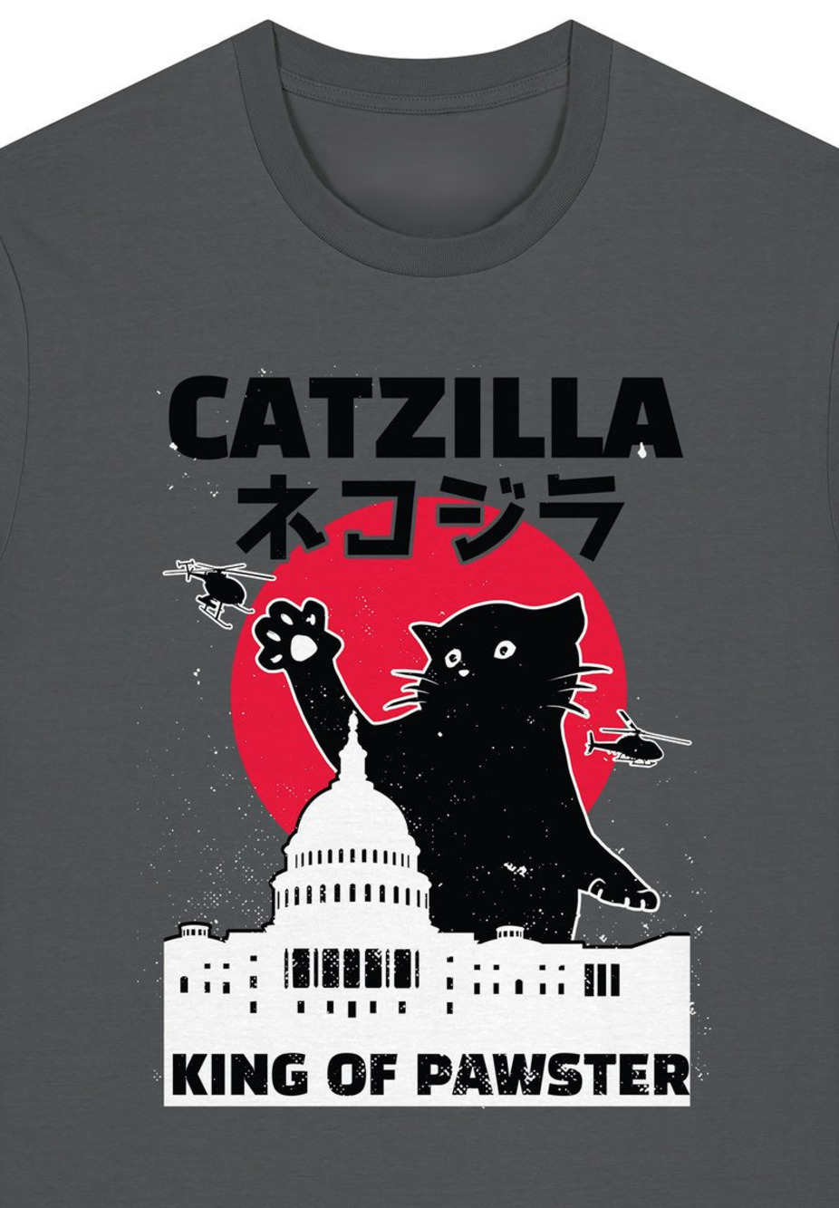 CATZILLA Print T Shirt